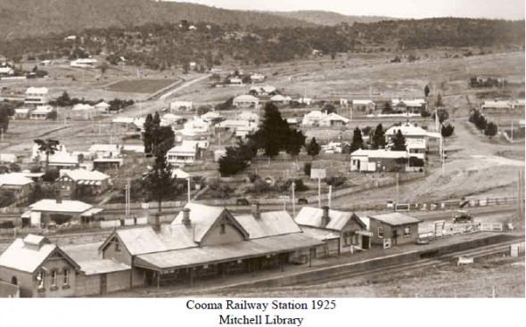 Cooma Railway Station 1925