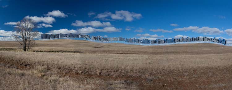 Willy Gray - Monaro 'textscape'