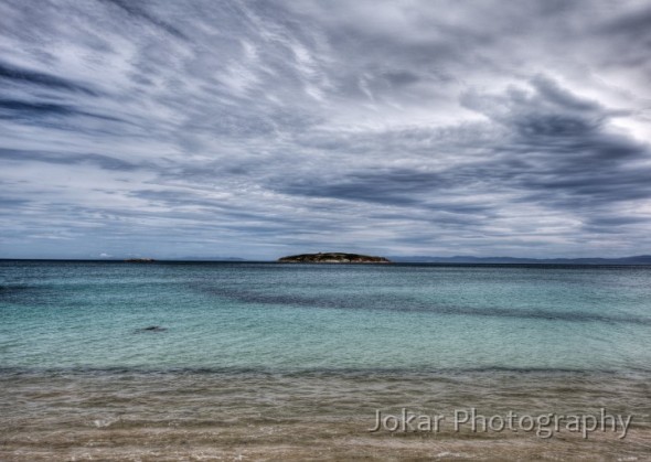 View from our campsite, Freycinet