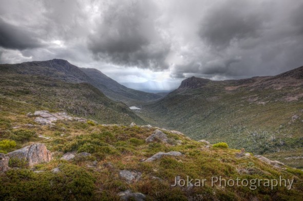 View from 'K' Col, Mt Field National Park