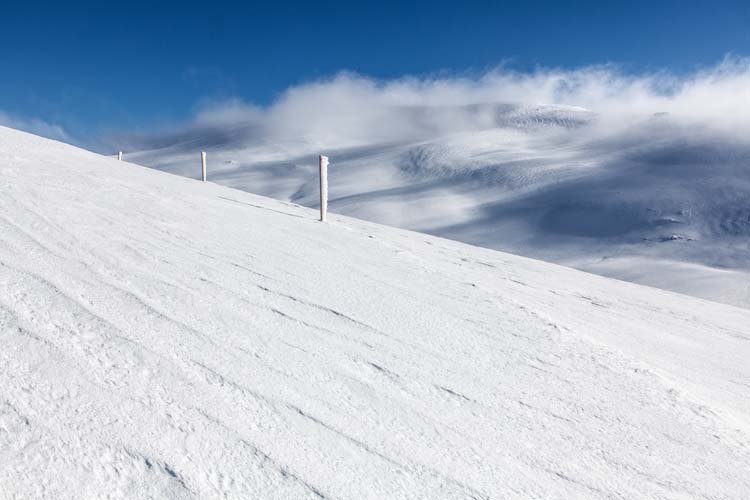 Above Seaman's Hut