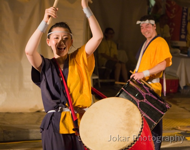 Hawaii_20090606_321.jpg - Japanese drummers, Asia Pacific Festival, Waikiki