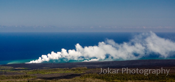 Hawaii_20090609_533.jpg - Lava entering the ocean near Kalapana, Hawaii