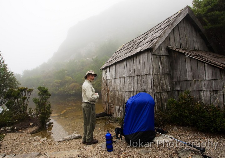 Overland_Track_20090202_096.jpg - Boathouse at Crater Lake, Overland Track, Tasmania