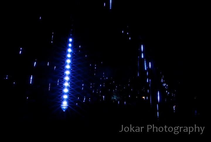 "Light Storm" installation, Floriade 2011 NightFest 