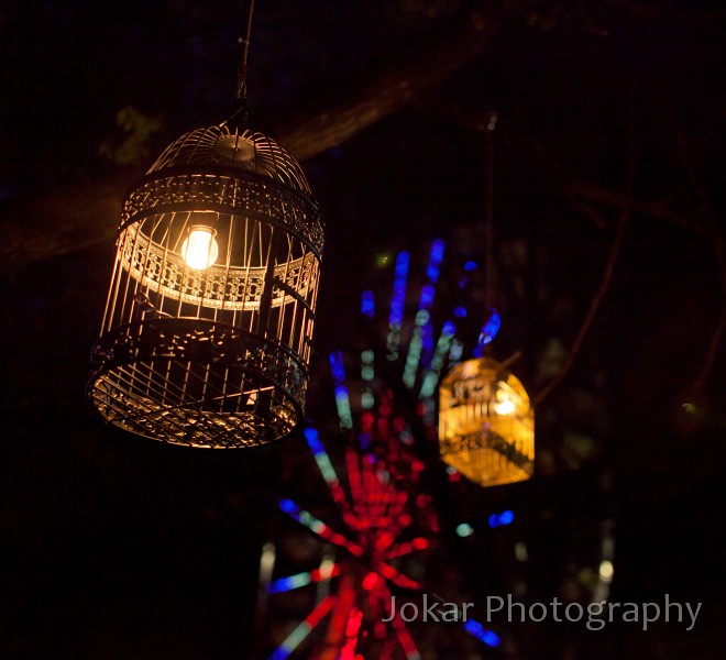 Bird cages and ferris wheel, Floriade 2011